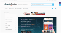 Desktop Screenshot of belanjaonline.com